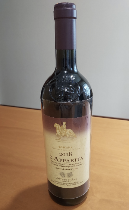 (image for) Castello di Ama L'Apparita 2018 [WA 99] [WAS: $320++]